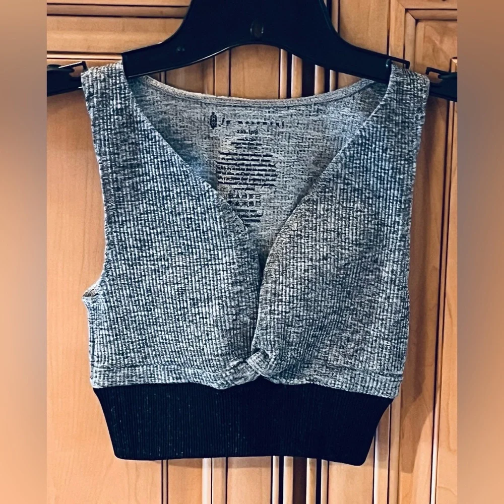 NWOT Free People Happiness Runs Shakti Seamless Top